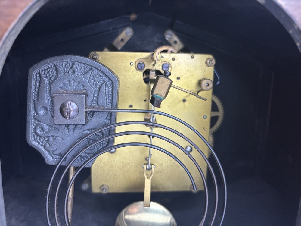 Vintage Nazi Wind Up Clock