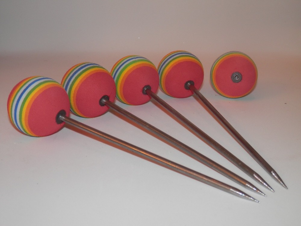 Archery Target Face Pins/Point of Aim (4+Pack]