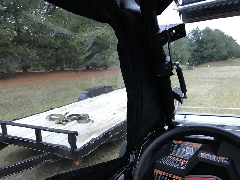 2002-2008 Polaris Ranger 500 and 700 Soft Doors and Back Panel combo