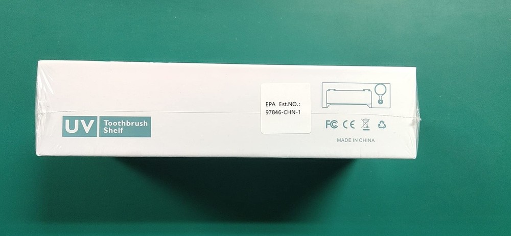 StarWin UV Toothbrush Cleaner, Timer Function, Rechargeable Tooth Brush White