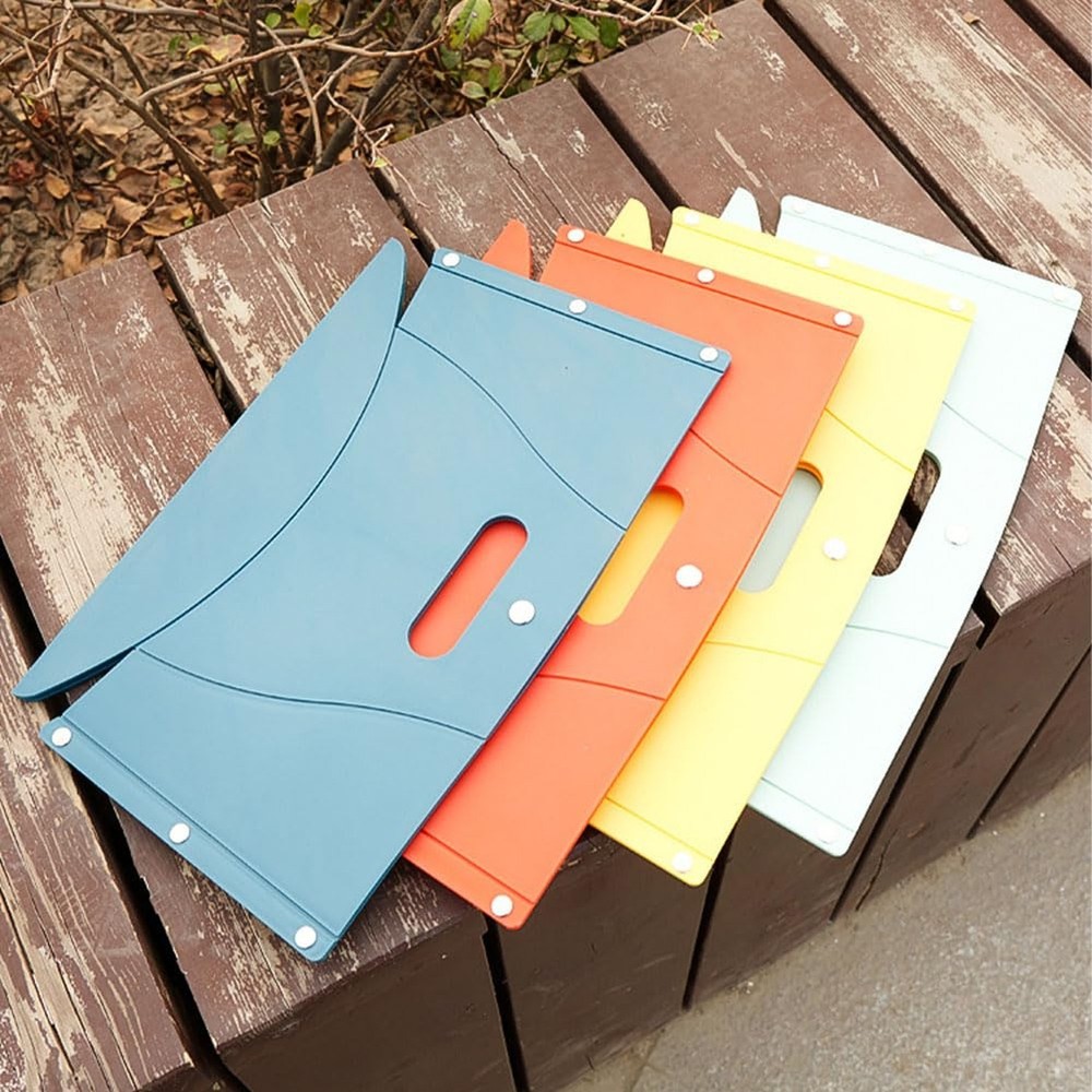 Foldable Portable Stool, Thickness of 0.5 in, Lightweight Collapsable Folding...