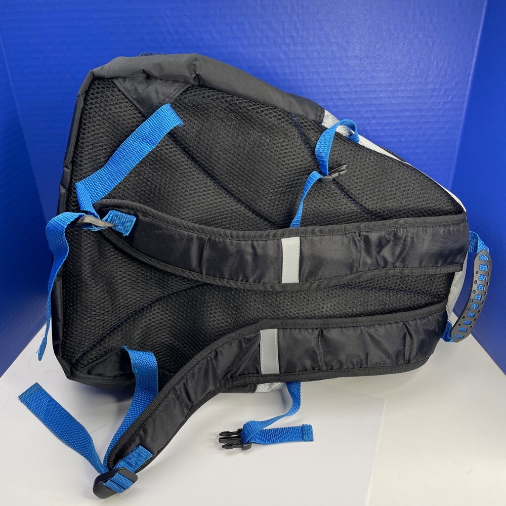 Relcad Backpack 2014 Blue Black Silver Model F725 Medium Size Adjustable