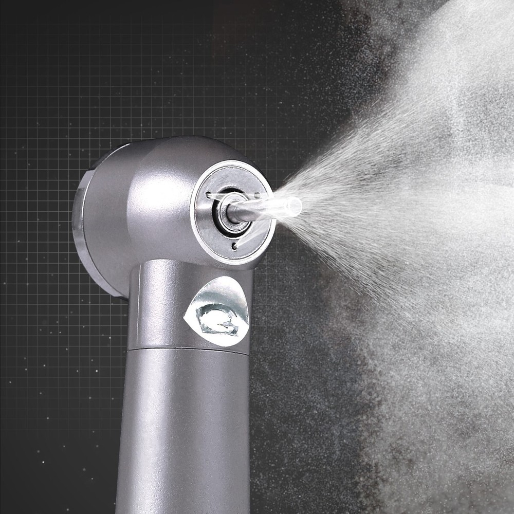 Dental E-generator LED High Speed Ceramic Torque Head Handpiece 2Holes