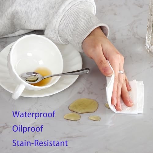 Clear Vinyl Tablecloth Protector Waterproof/Oil-Proof 54" x 84" (Rectangular)