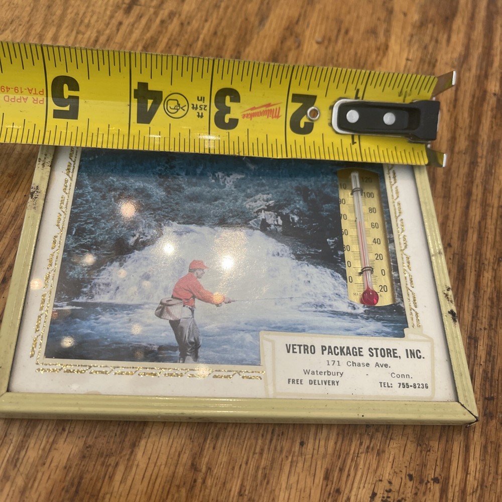 Vetro Package Store Advertising thermometer