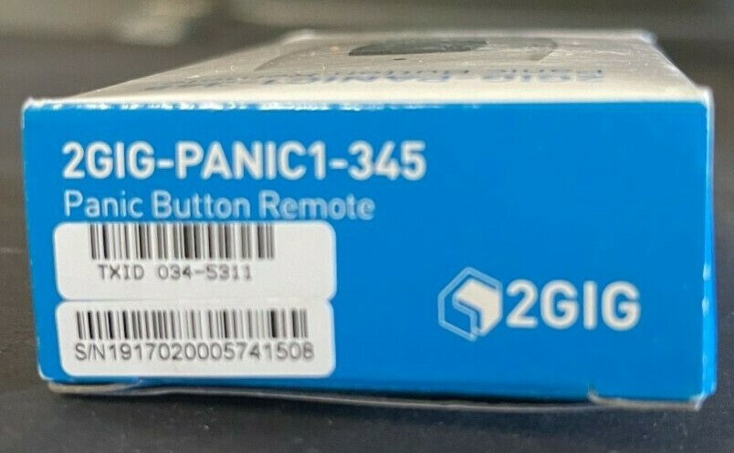 Brand New 2GIG 2GIG-PANIC1-345 Wireless Panic Button Remote