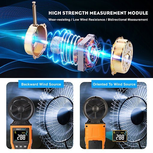 wind speed meter -Anemometer