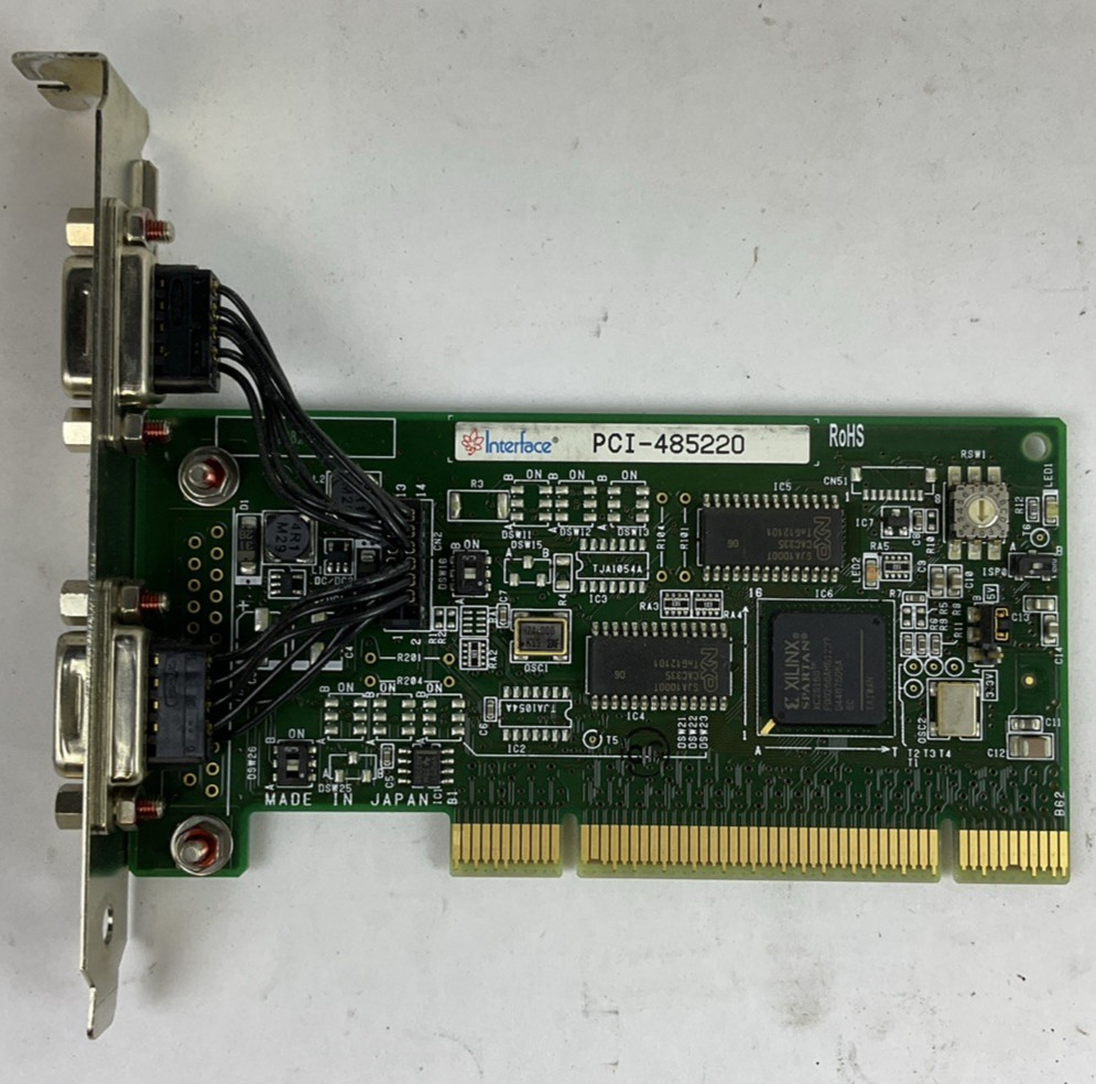 INTERFACE PCI-485220 CIRCUIT BOARD