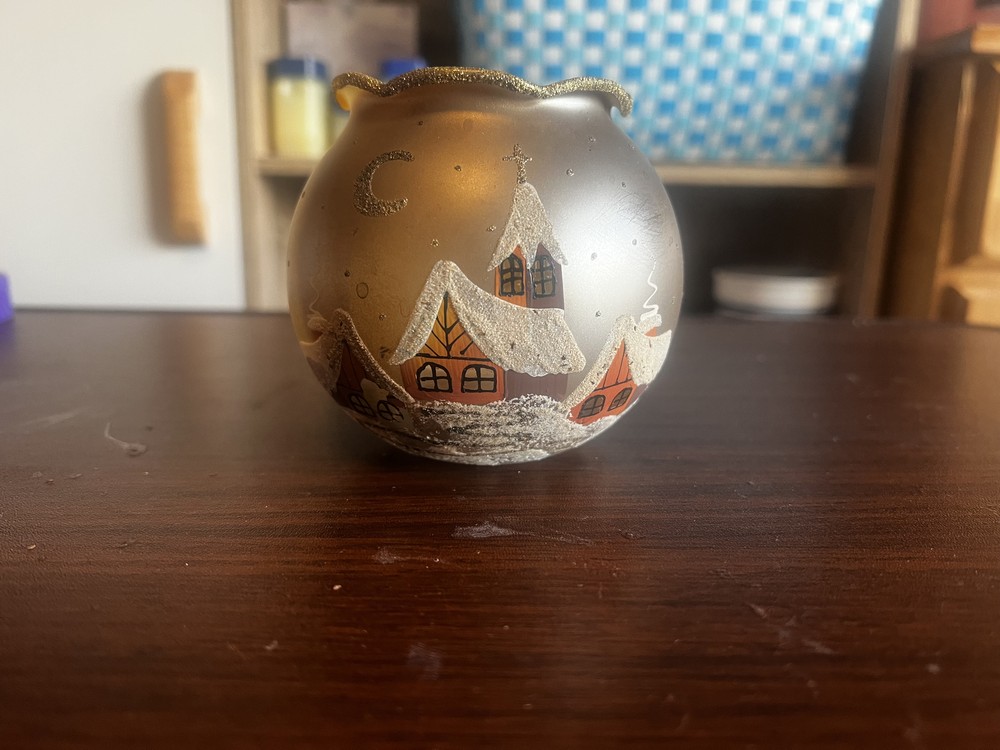 Christmas Votive Candle Holder