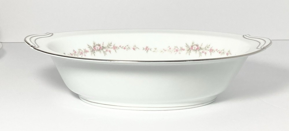 Noritake “Rosepoint” 6-Piece Porcelain Dinnerware Serving Hostess Set