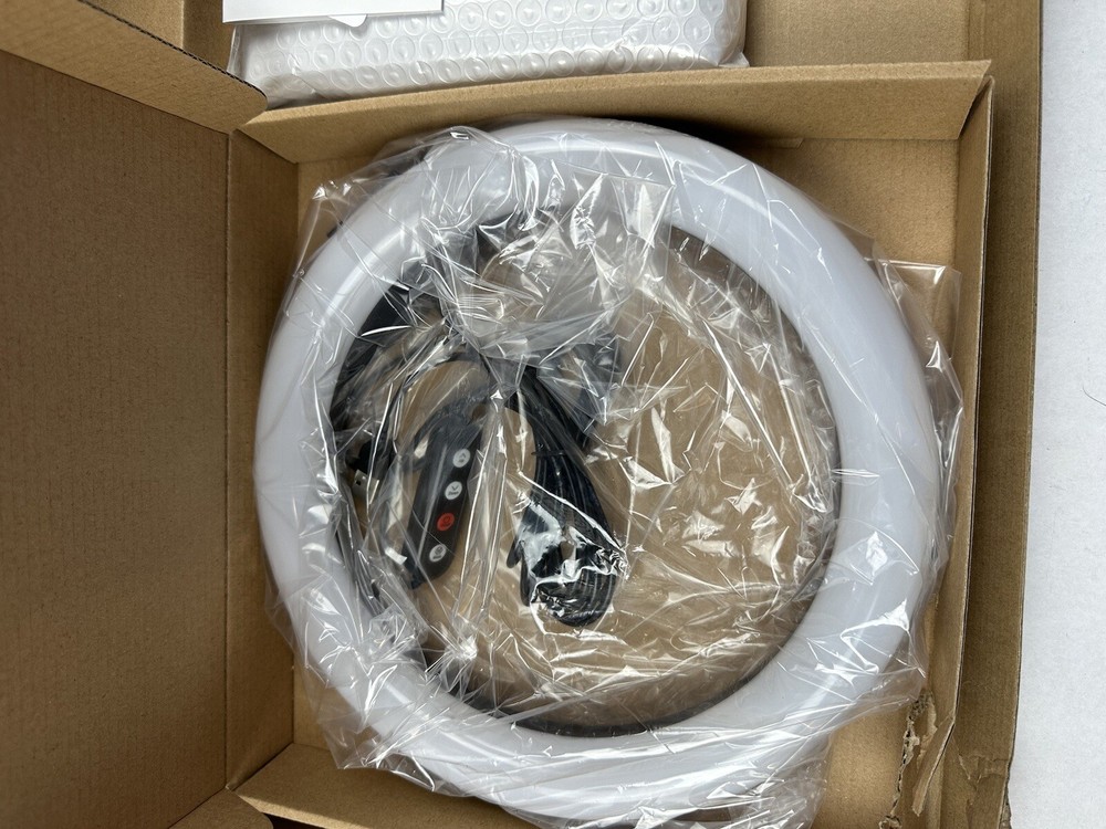 LETSCOM 10.2 inch Selfie Ring Light with Tripod Camera Ring light