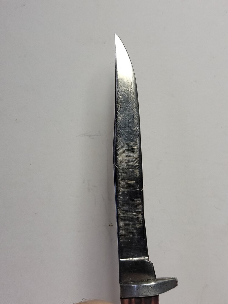 Fixed Blade Knife Imitation Winterbottom Bone with Sheath