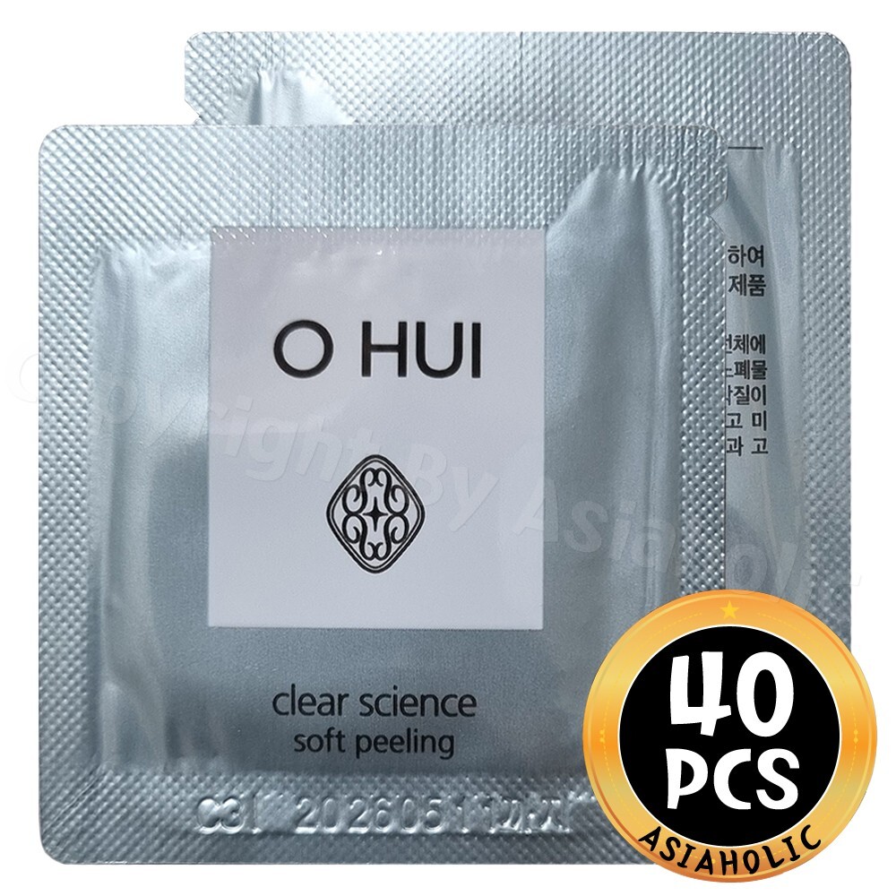 O HUI Clear Science Soft Peeling 1ml x 40pcs (40ml) Sample Newest Version OHUI