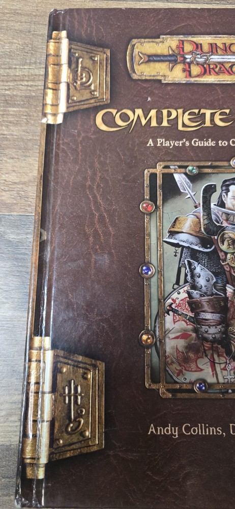 Complete Warrior 3.5 Dungeons & Dragons HC WotC First Printing Pre Owned