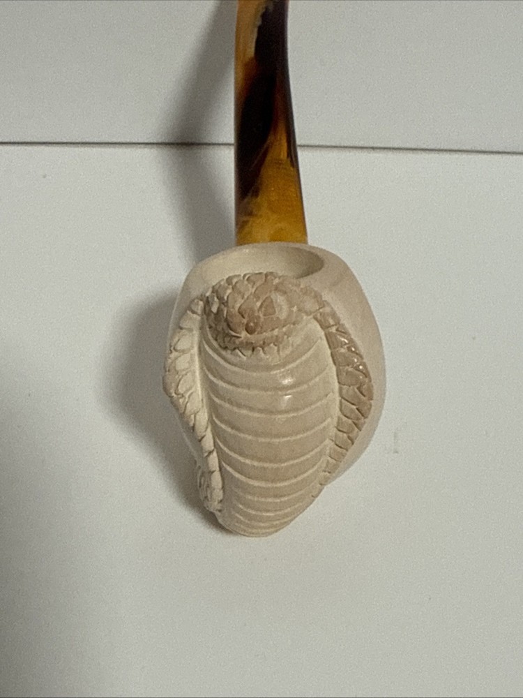 Meerschaum Pipe - SNAKE/Read