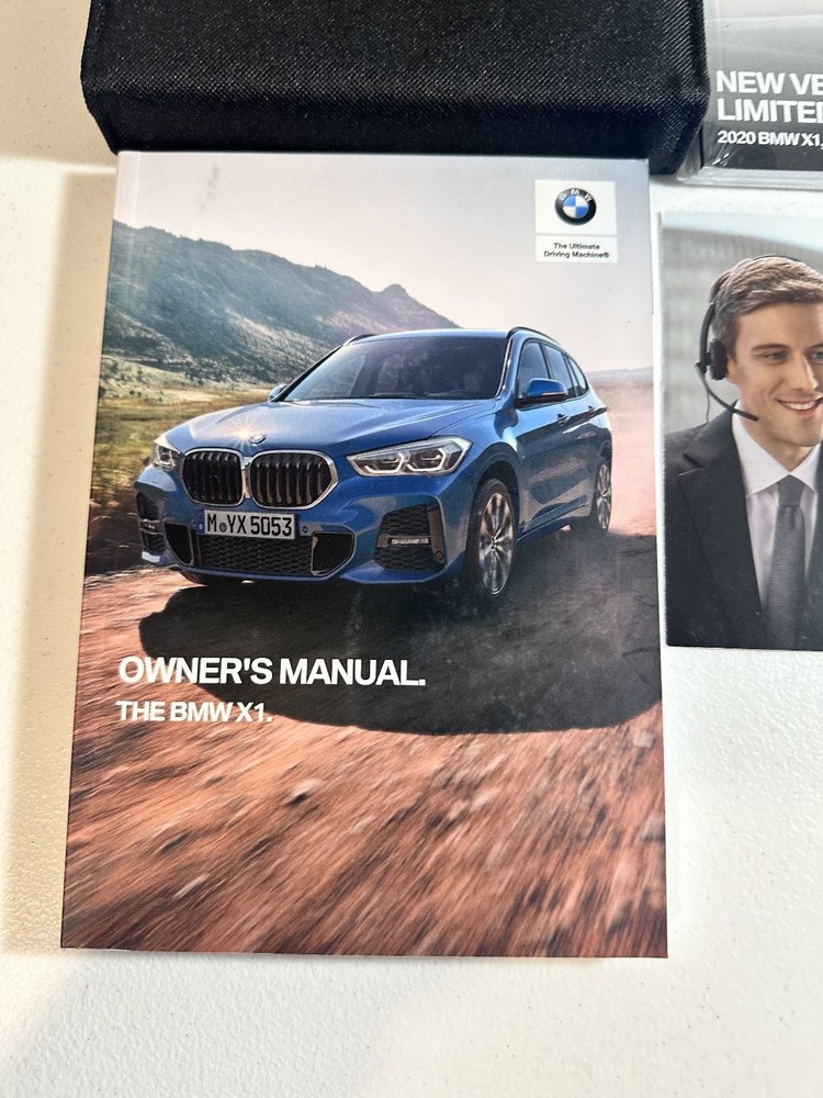 BMW X1 Owner's Manual Set 2020