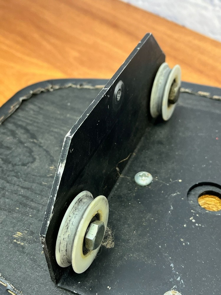 Precor 612 Rowing Machine Replacement Padded Seat (Missing 1 Roller)