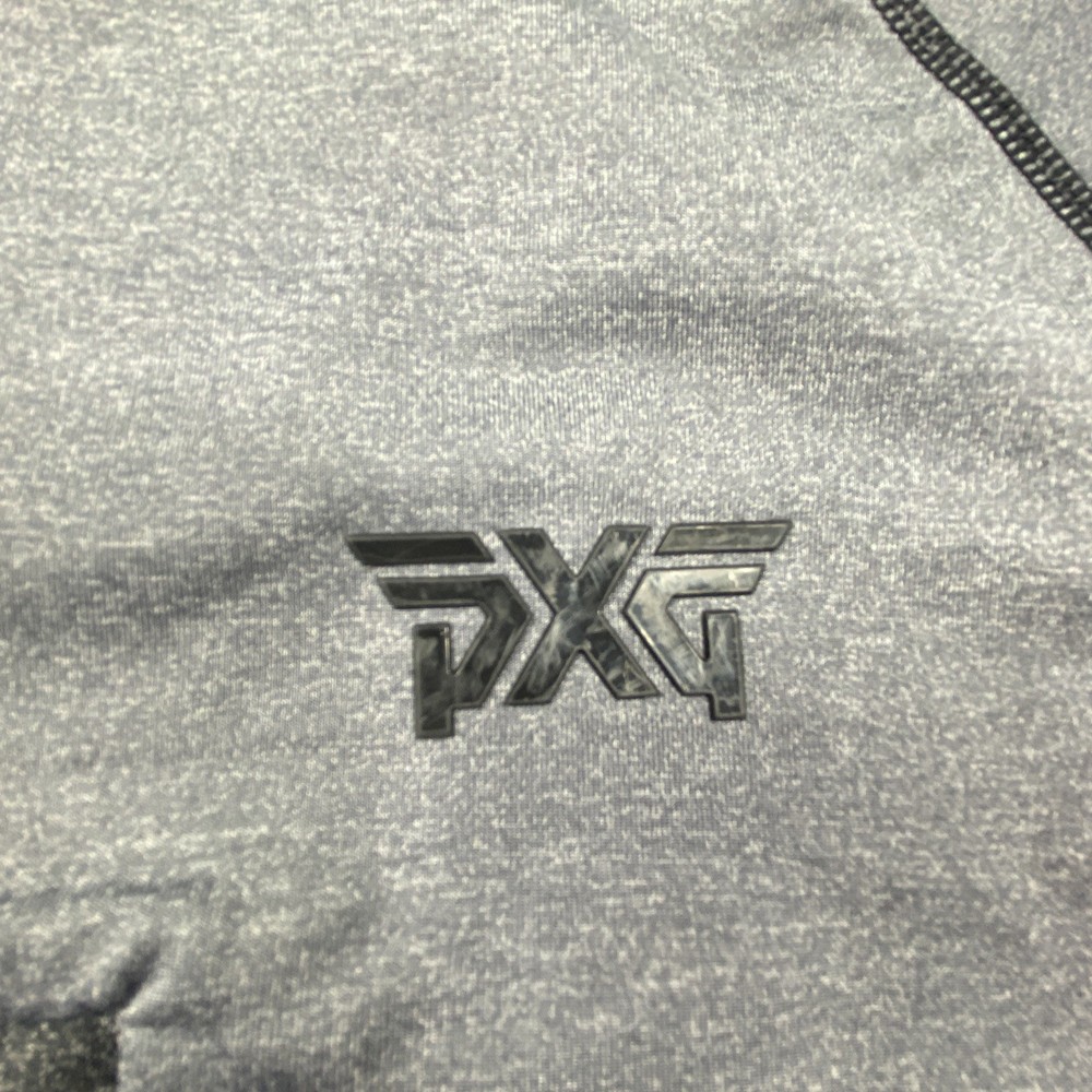 PXG Parsons Xtreme Golf 1/4 Zip Pullover Gray Long Sleeve Performance Medium M