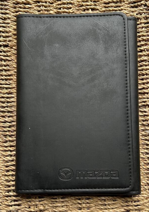 MAZDA OWNERS DOCUMENT HANDBOOK MANUAL WALLET ONLY