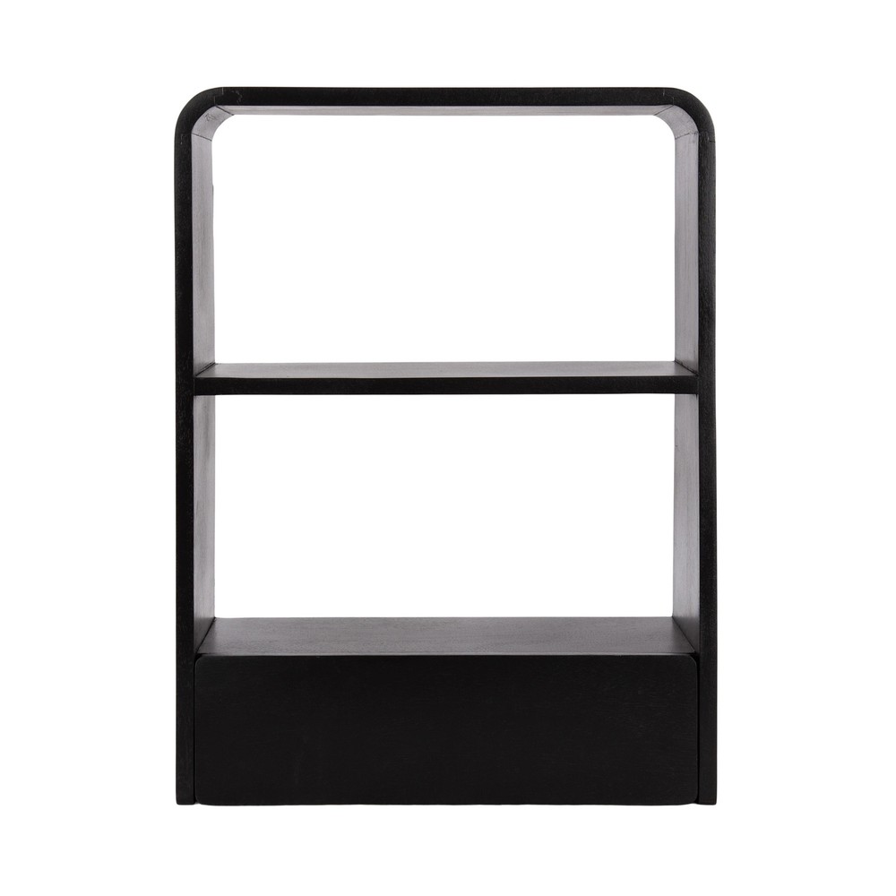 Kate and Laurel Kato Wall Shelf with Drawer