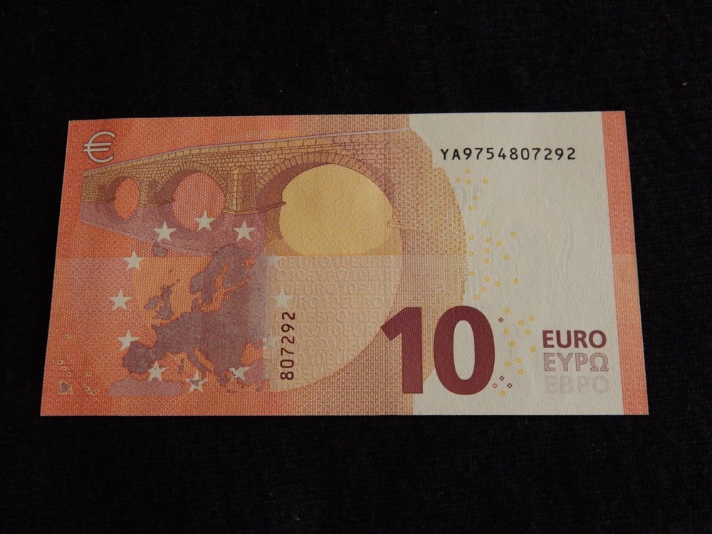 GREECE 10 EURO 2014 Lagarde  printer Y013E1 GEM UNC