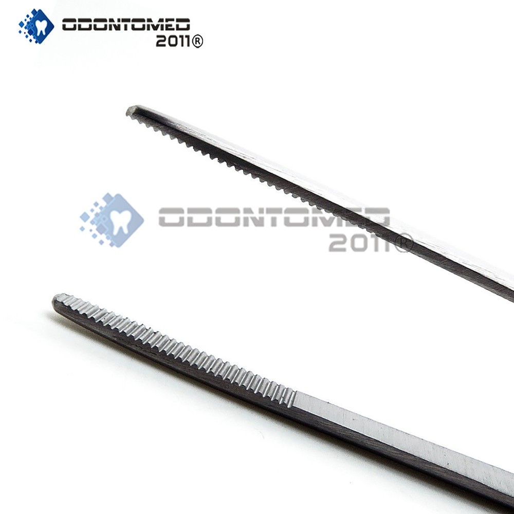ODM Thumb Dressing Forceps 5" Serrated Tweezers Surgical
