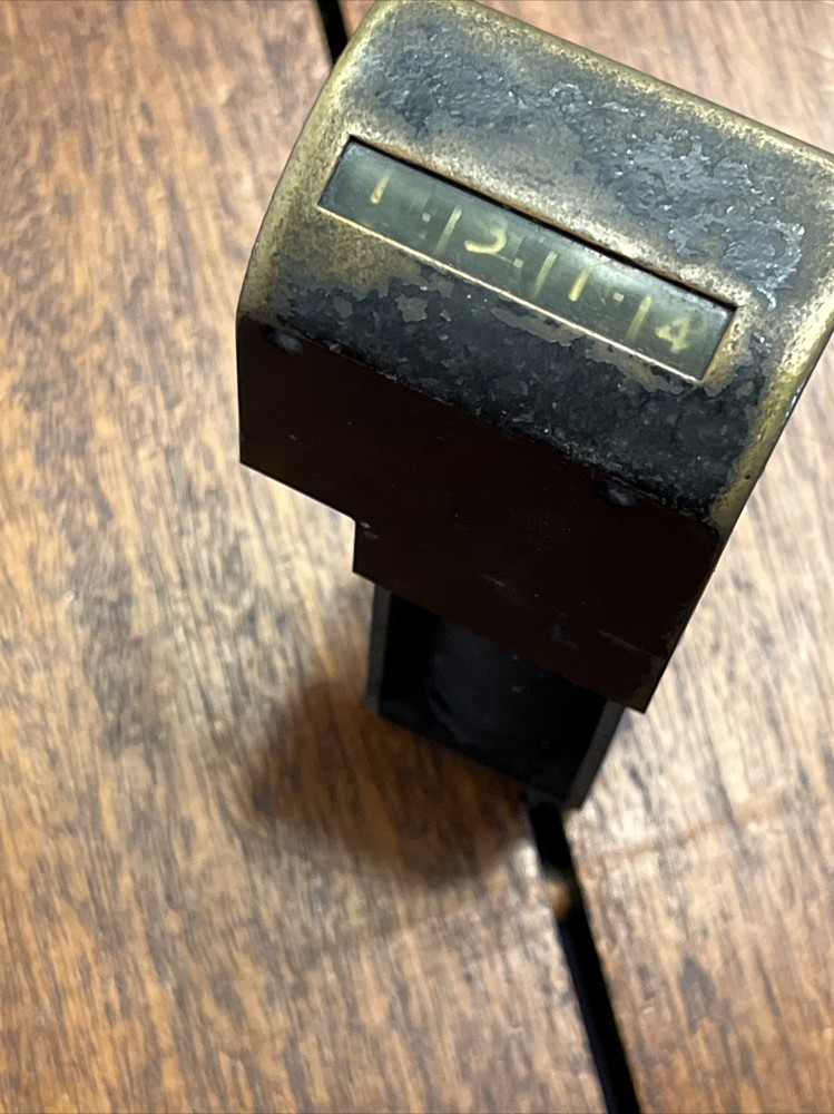 Operator / Test Position Time Clock - Vintage Western Electric Bell System