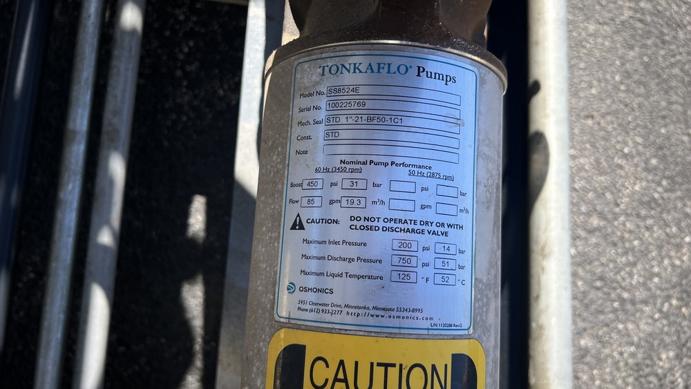 US Filter 30 GPM Double Pass RO Reverse Osmosis System