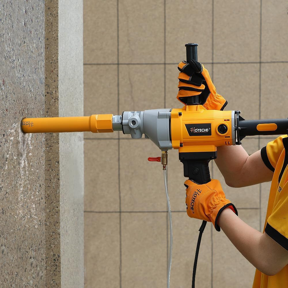 Diamond Core Drilling Machine 1700W Handheld Variable Speed Wet Dry Core Drillin