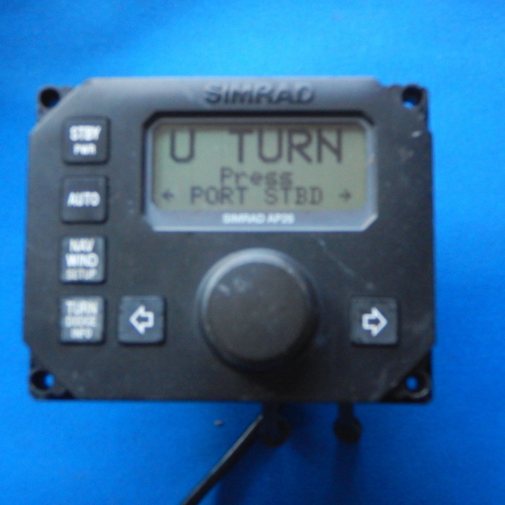 Simrad AP26 Autopilot Control Head LCD Fully G2U DAMAGED NOT WORKING