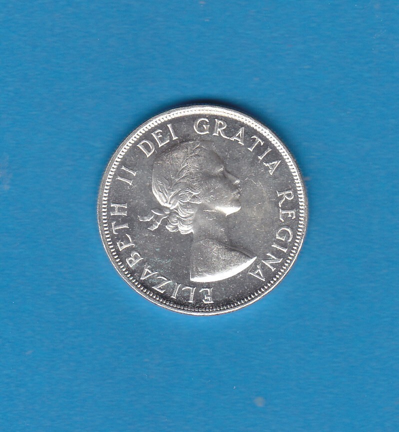 1953 Canada Dollar Uncirculated Silver Coin