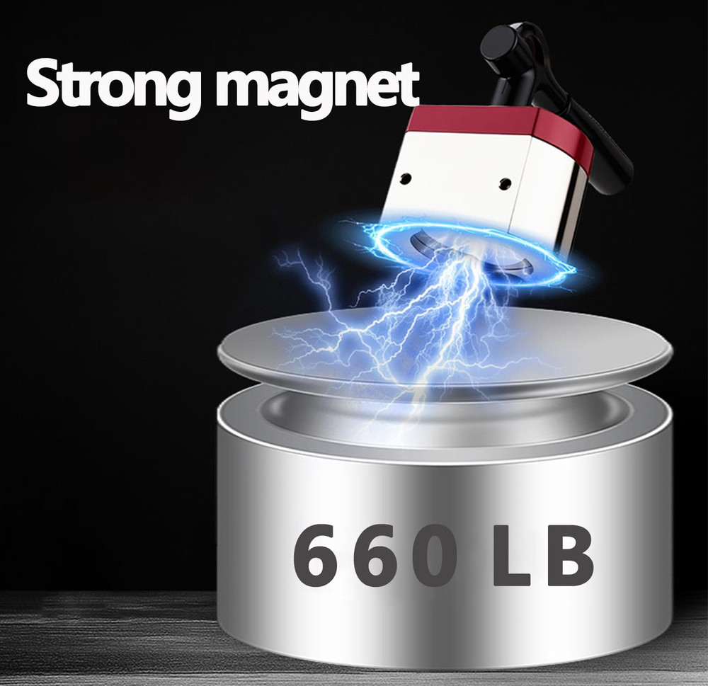 Upgraded Multipurpose Switch Magnet,660 LB On/Off Magnets Pull-Off Force