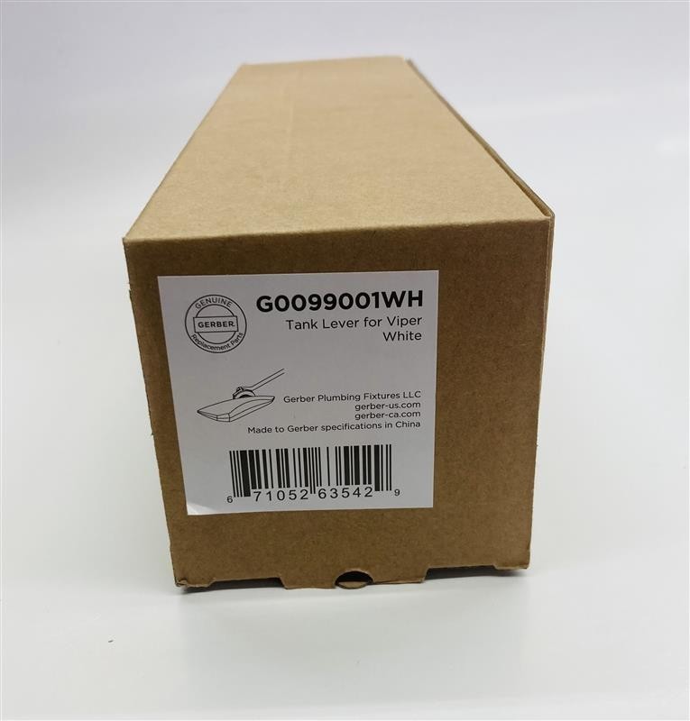 Gerber Tank Lever LH Metal Arm for Viper VP/WS-28-59X Tanks White