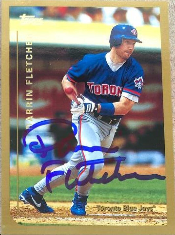 Darrin Fletcher Autographed 1999 Topps #187