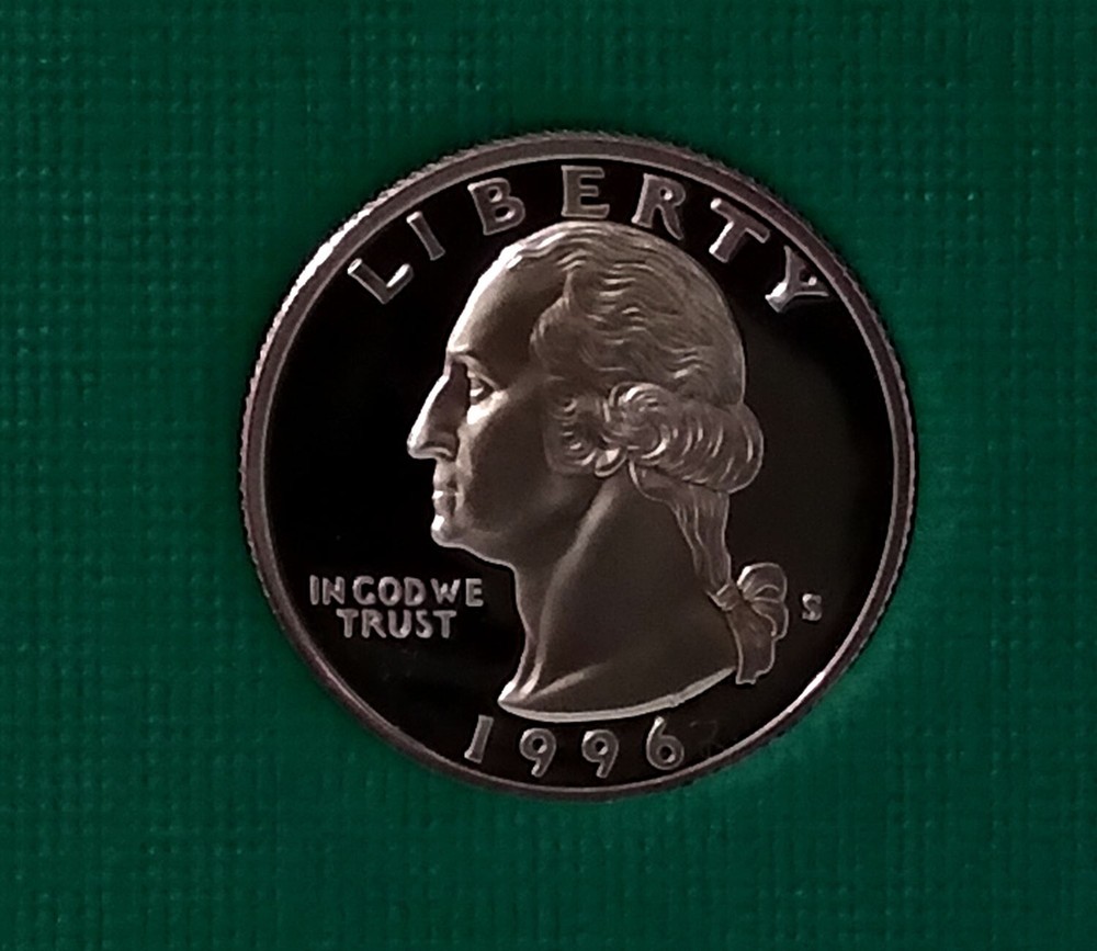 1996-S Washington Quarter Proof DCAM