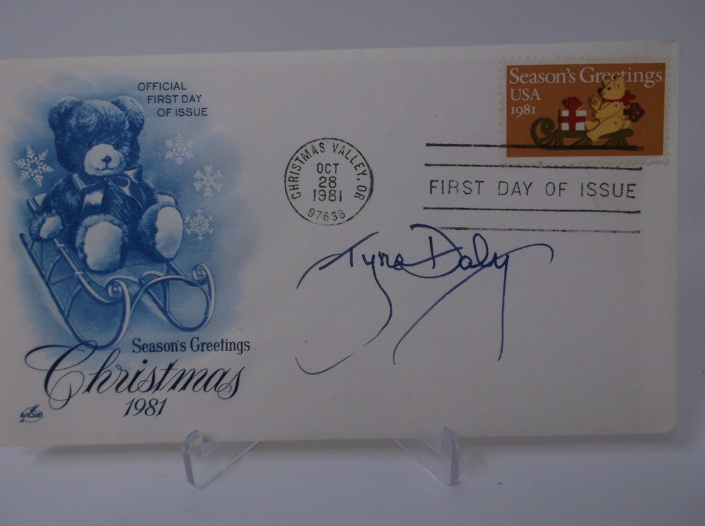 TYNE DALY Actress First Day of Issue Envelope JSA COA