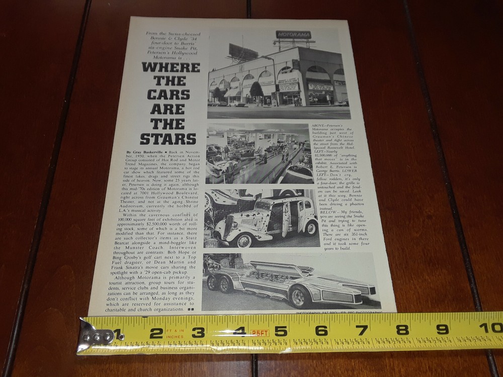 1975 PETERSEN MOTORAMA ORIGINAL ARTICLE