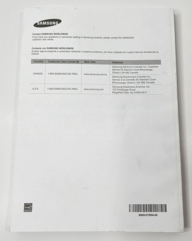Samsung LCD TV Users Manual - Series 6 - 650
