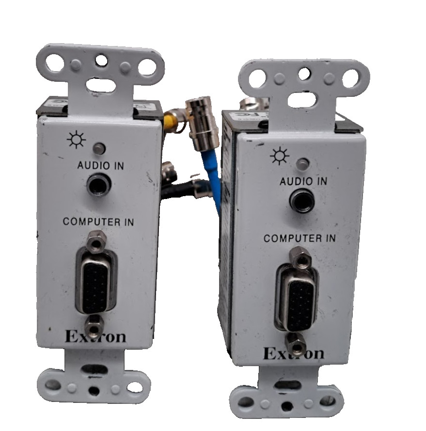 2X Extron 33-2375-01 Extender Plus D White