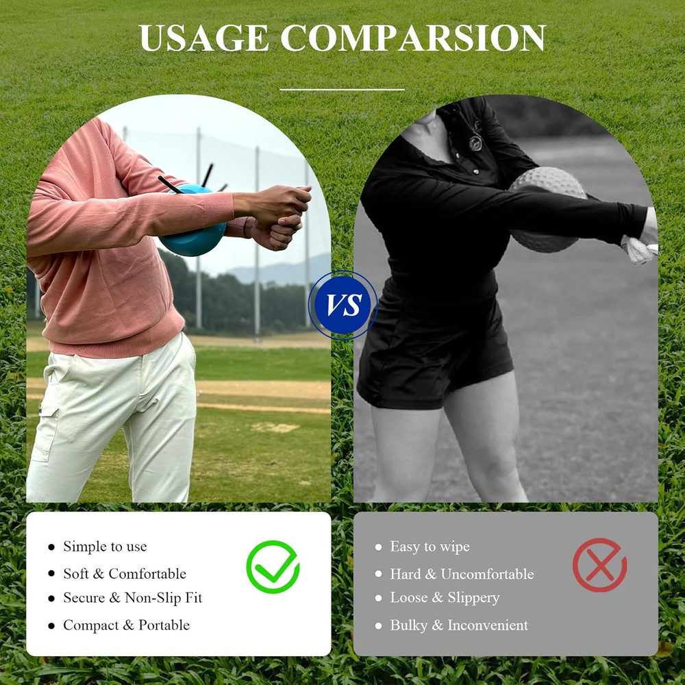 The Connector Golf Training Aid, Golf Swing Trainer for Posture Correction Pract
