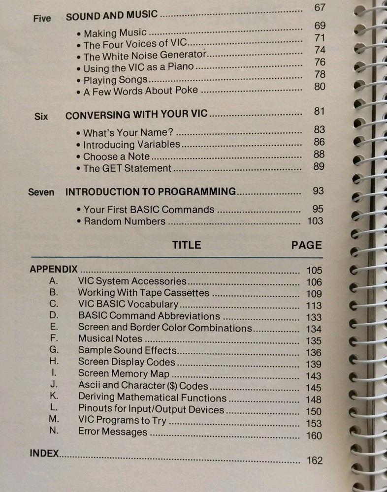 Personal Computing on the VIC-20 A Friendly Computer Guide, 1984 Commodore