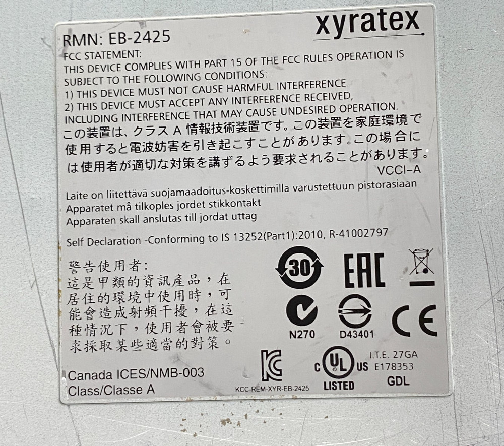 Pure Storage EB-2425 2U Storage Array, 2x 6GB Controller Modules, 2x PSU w/Cord