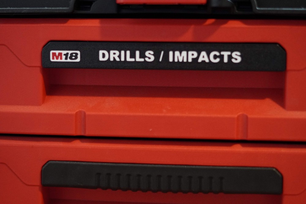Custom Label Handle for Milwaukee Drawer Tool Box – Fits 2, 3, and 4 Drawer Unit
