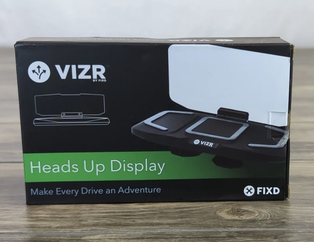 VIZR Heads Up Display by Fixd, Navigation/Map Mirror Device Phone Holder