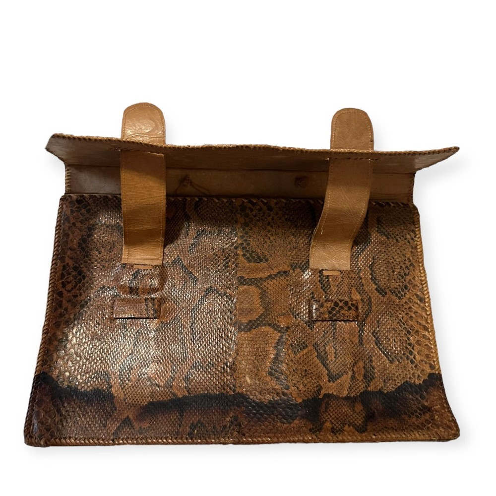 Vintage/Antique Snakeskin Leather Briefcase