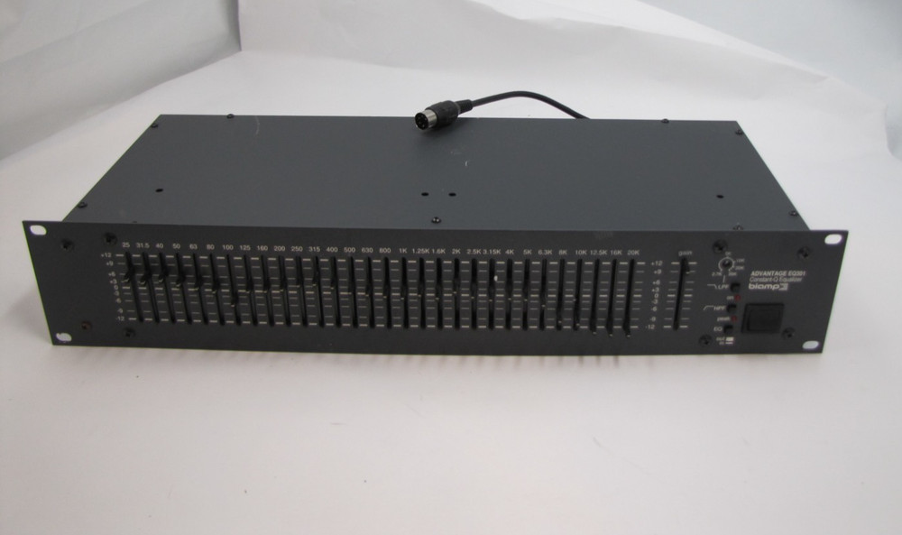 Biamp Micro EQ301 Professional 30-Band Graphic Equalizer
