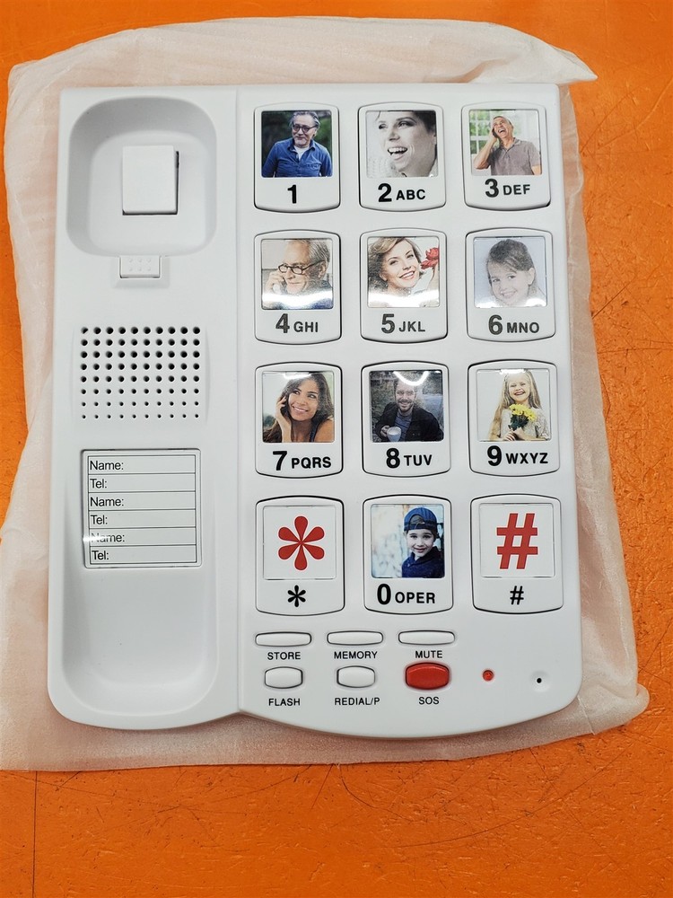 ⭐️⭐️⭐️⭐️⭐️ Big Button Phone w Extra Loud Ringer