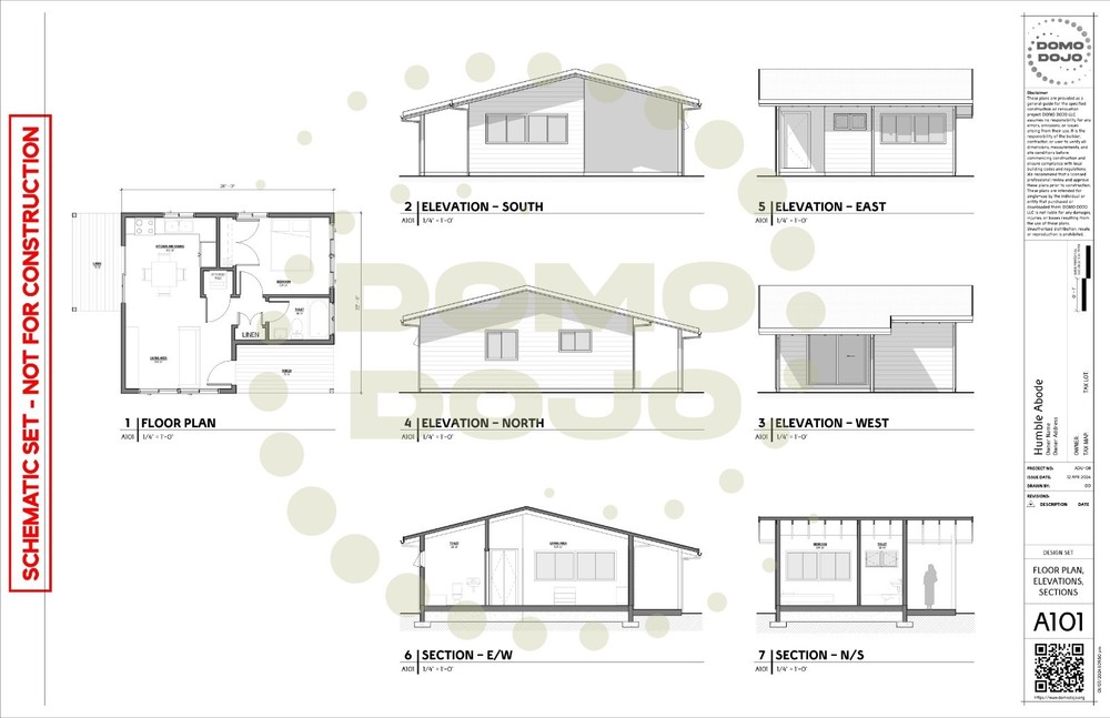 Humble Abode ADU Plans – PDF Downloadable Blueprint