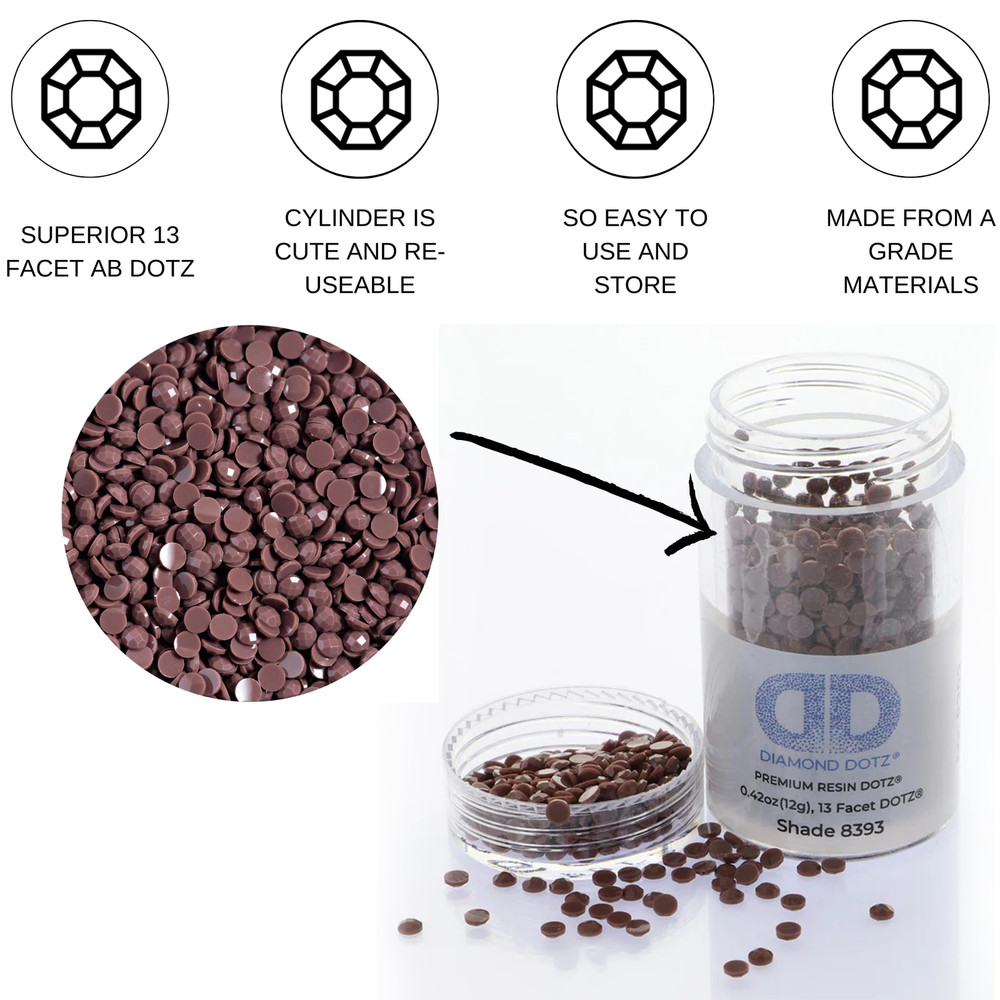 Diamond Dotz 2.8MM 12G DOTZ Cylinder - Dark Java