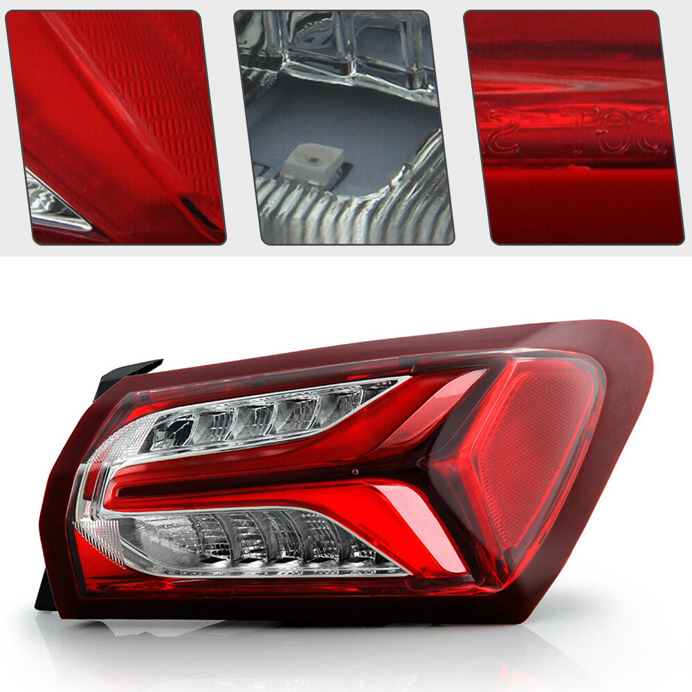 2019-2022 Chevy Malibu LED Type Tail Light Lamp Outer Replacement Passenger Side